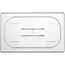 HENDI Deksel voor GN containers COOL – GN 1/4 – Transparant – 265x163mm