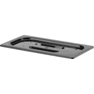 HENDI Deksel voor GN containers COOL – GN 1/3 – Zwart – 325x176mm