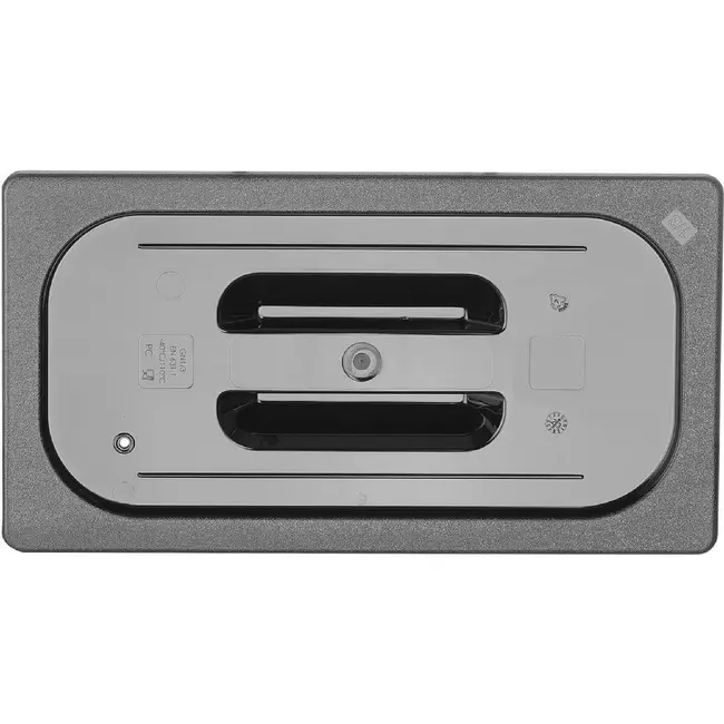 HENDI Deksel voor GN containers COOL – GN 1/3 – Zwart – 325x176mm