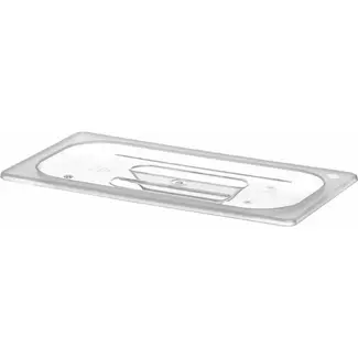 HENDI Deksel voor GN containers COOL – GN 1/3 – Transparant – 325x176mm
