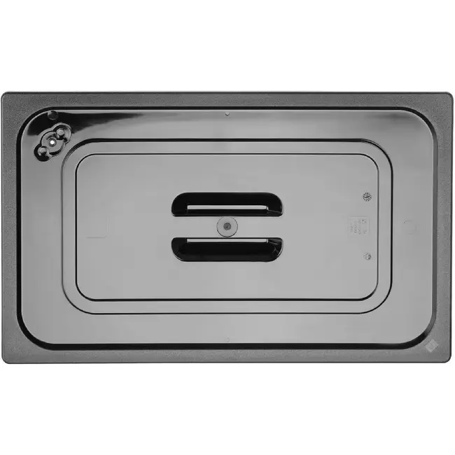 HENDI Deksel voor GN containers COOL – GN 1/1 – Zwart – 530x325mm