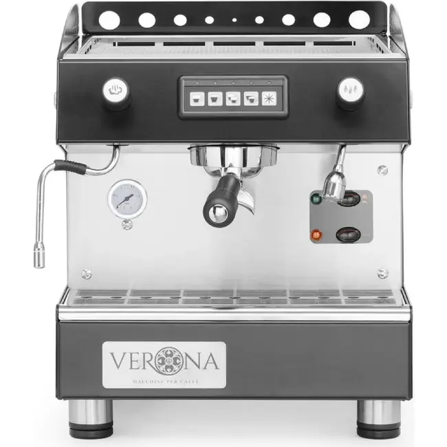 HENDI Koffiemachine Romeo – 1-groep – automatisch – 230V/1800W – 375x530x(H)485mm