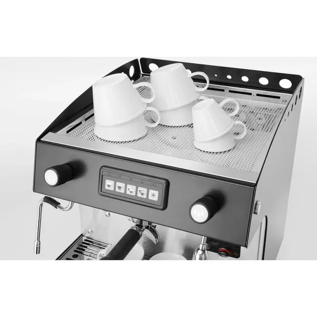 HENDI Koffiemachine Romeo – 1-groep – automatisch – 230V/1800W – 375x530x(H)485mm