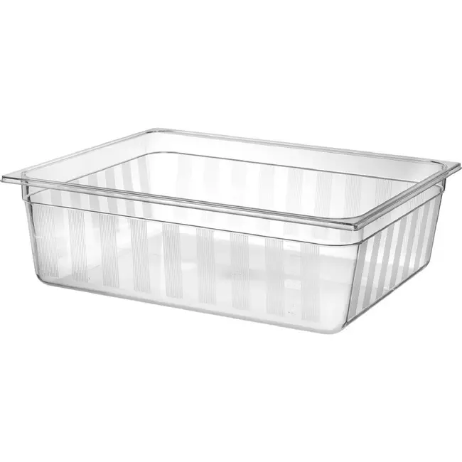 HENDI GN 2/1 container COOL – GN 2/1 – 55,5L – Transparant – 650x325x(H)100mm