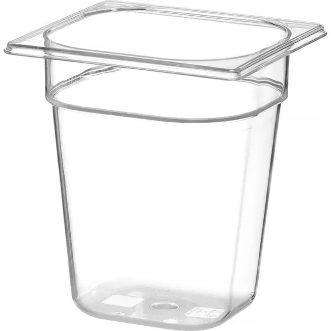 HENDI GN 1/6 container COOL – GN 1/6 – 2,8L – Transparant – 176x162x(H)200mm