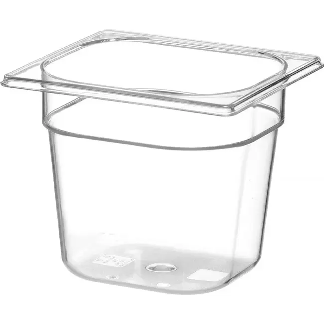HENDI GN 1/6 container COOL – GN 1/6 – 2,3L – Transparant – 176x162x(H)150mm