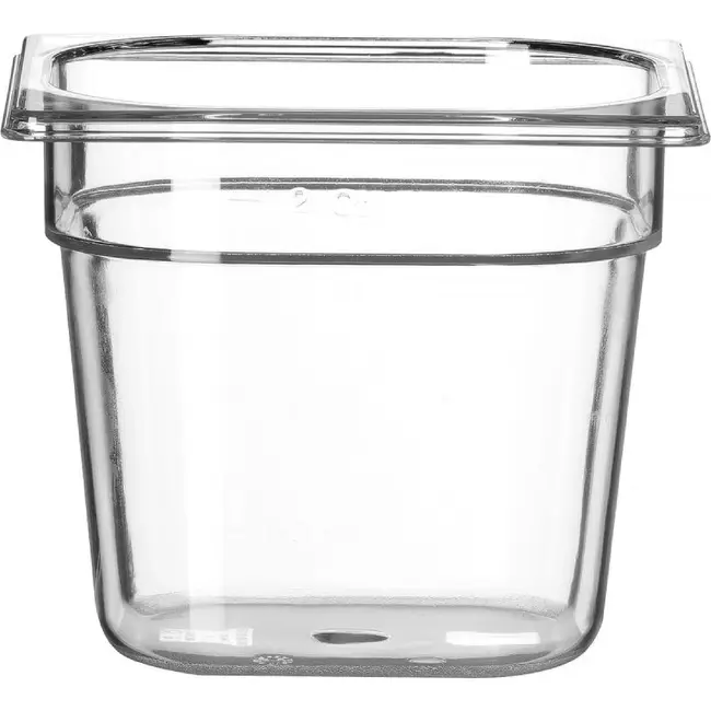 HENDI GN 1/6 container COOL – GN 1/6 – 2,3L – Transparant – 176x162x(H)150mm