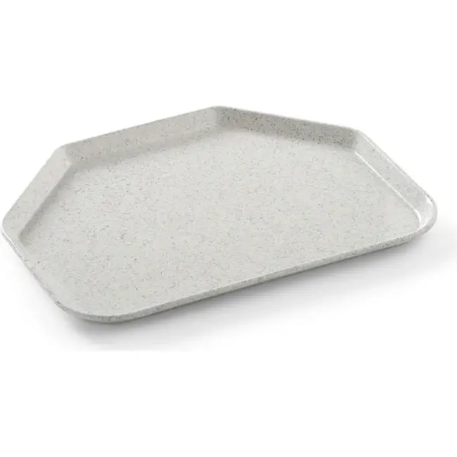 HENDI Dienblad – trapeziumvormig – graniet – 455x355mm