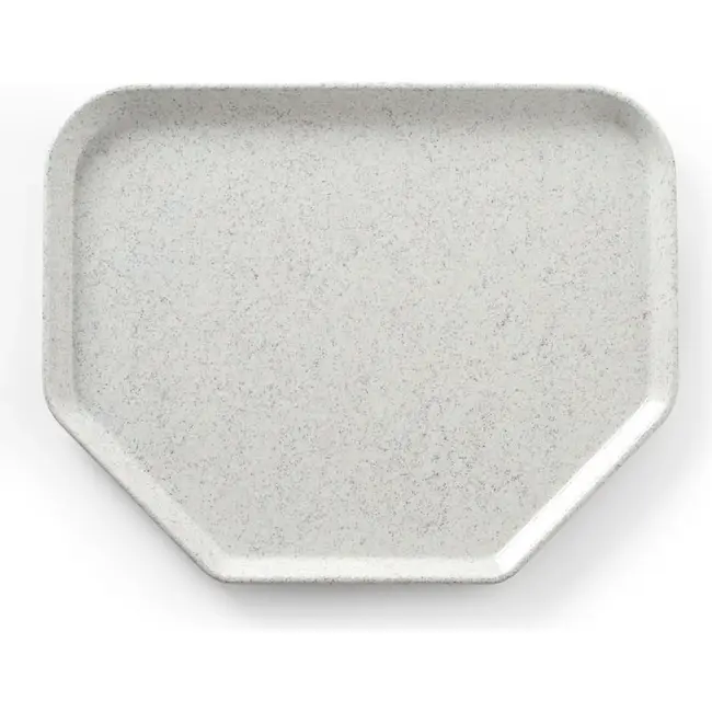 HENDI Dienblad – trapeziumvormig – graniet – 455x355mm