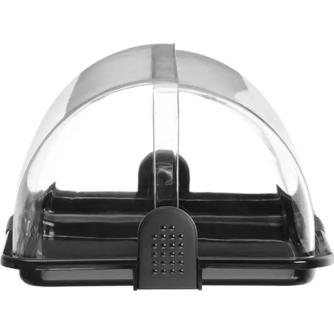 HENDI Rolltop display – Zwart – 380x260x(H)170mm – Rechthoekig
