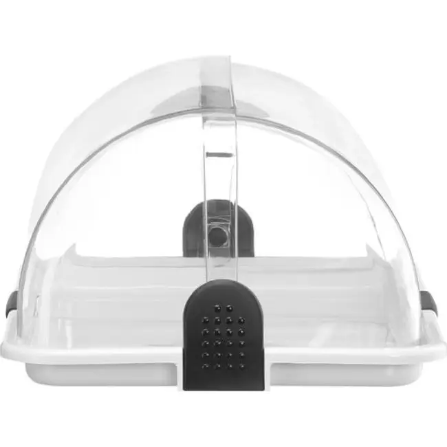 HENDI Rolltop display – Wit – 380x260x(H)170mm – Rechthoekig