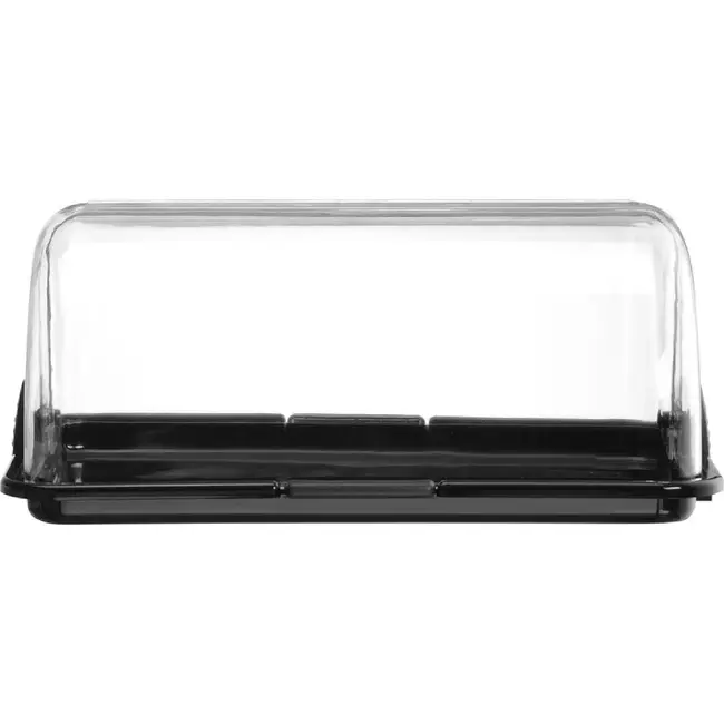 HENDI Rolltop display – Zwart – 465x315x(H)195mm – Rechthoekig