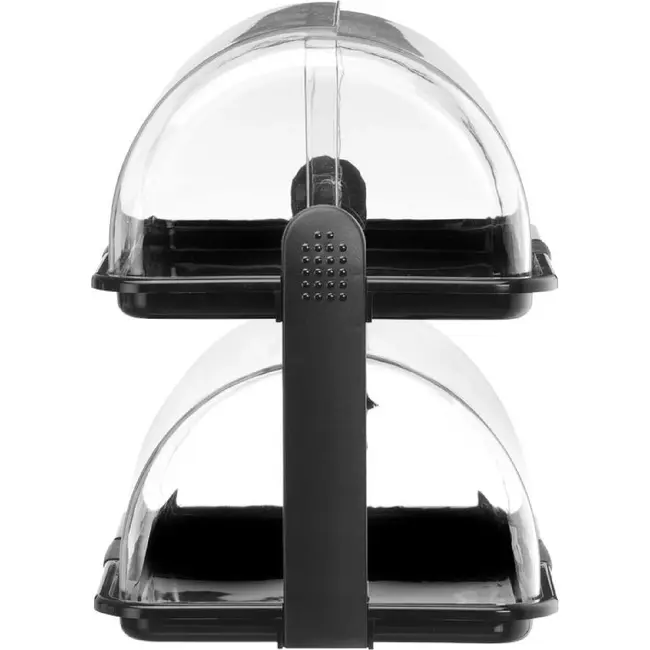 HENDI Rolltop display – Zwart – 475x325x(H)415mm – Rechthoekig