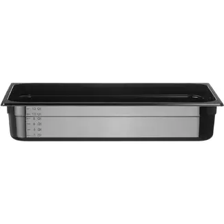 HENDI GN 1/1 container COOL – GN 1/1 – 13,3L – Zwart – 530x325x(H)100mm
