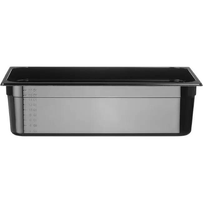 HENDI GN 1/1 container COOL – GN 1/1 – 20L – Zwart – 530x325x(H)150mm