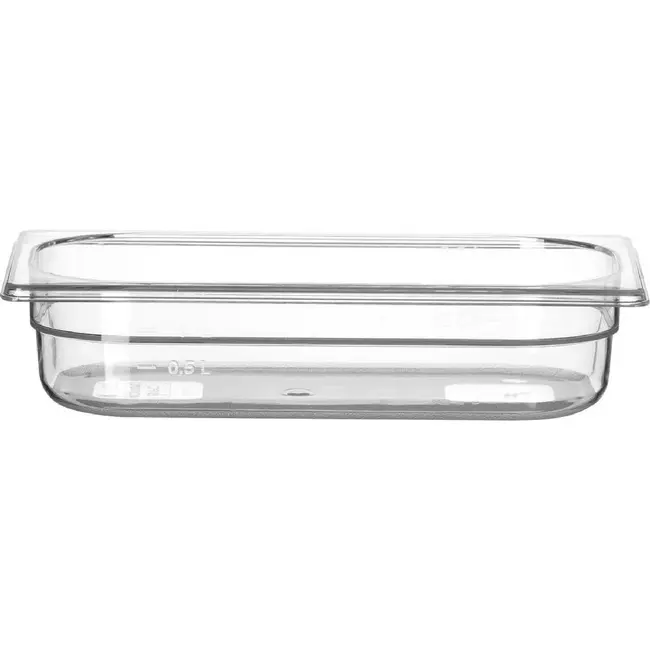HENDI GN 1/2 container COOL – GN 1/2 – 4L – Transparant – 325x265x(H)65mm