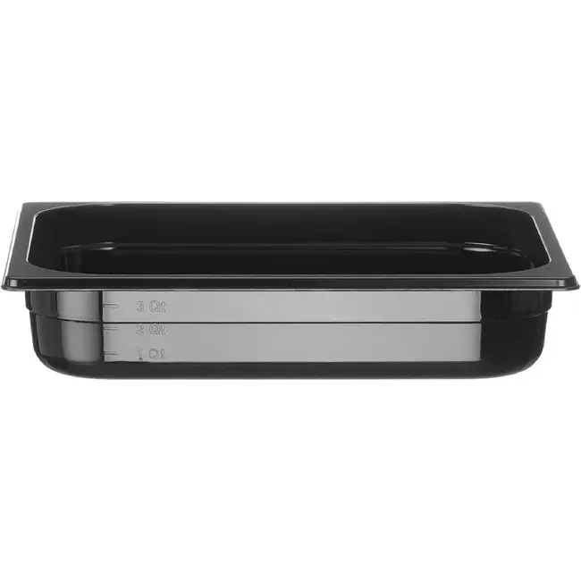 HENDI GN 1/2 container COOL – GN 1/2 – 4L – Zwart – 325x265x(H)65mm