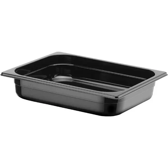HENDI GN 1/2 container COOL – GN 1/2 – 4L – Zwart – 325x265x(H)65mm