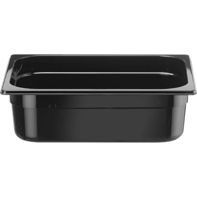 HENDI GN 1/2 container COOL – GN 1/2 – 6,1L – Zwart – 325x265x(H)100mm