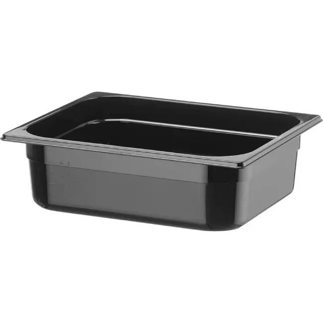 HENDI GN 1/2 container COOL – GN 1/2 – 6,1L – Zwart – 325x265x(H)100mm