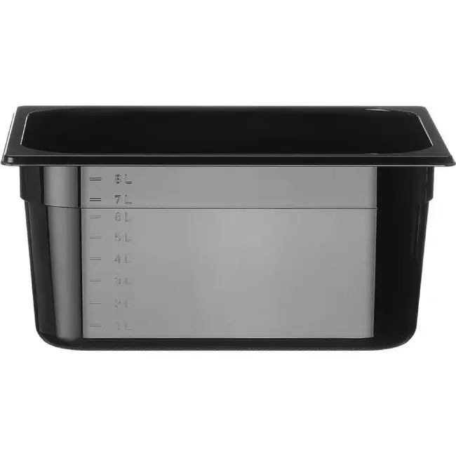 HENDI GN 1/2 container COOL – GN 1/2 – 9L – Zwart – 325x265x(H)150mm