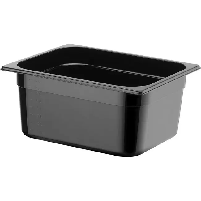 HENDI GN 1/2 container COOL – GN 1/2 – 9L – Zwart – 325x265x(H)150mm
