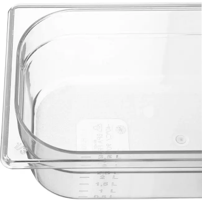 HENDI GN 1/3 container COOL – GN 1/3 – 3,8L – Transparant – 325x176x(H)100mm