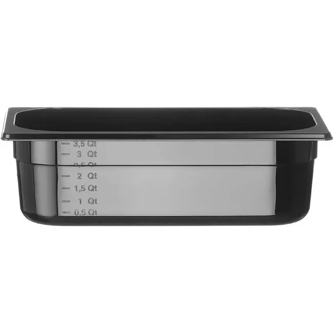 HENDI GN 1/3 container COOL – GN 1/3 – 3,8L – Zwart – 325x176x(H)100mm