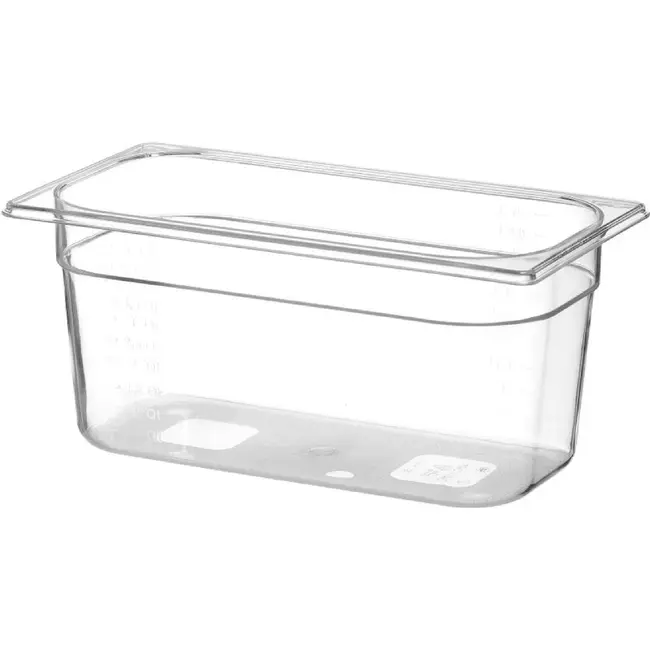 HENDI GN 1/3 container COOL – GN 1/3 – 5,5L – Transparant – 325x176x(H)150mm
