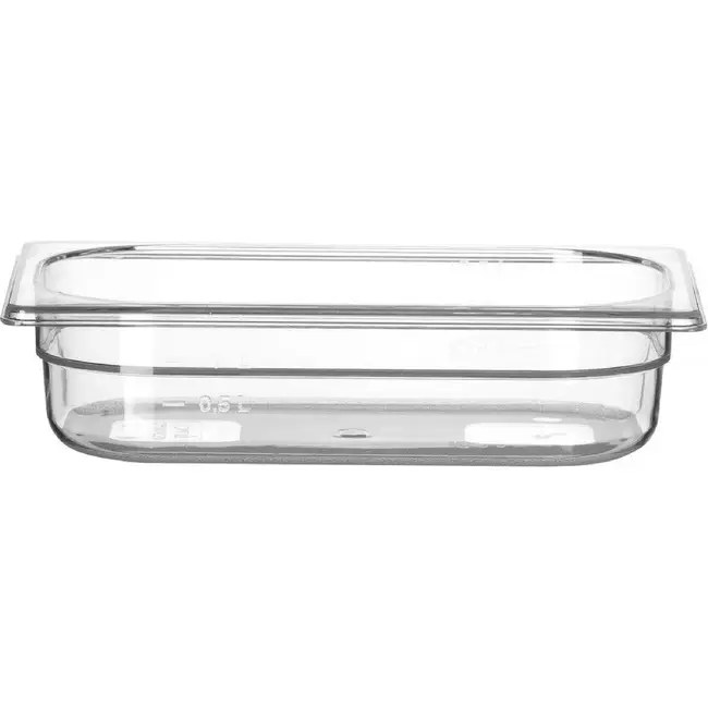 HENDI GN 1/4 container COOL – GN 1/4 – 1,7L – Transparant – 265x163x(H)65mm
