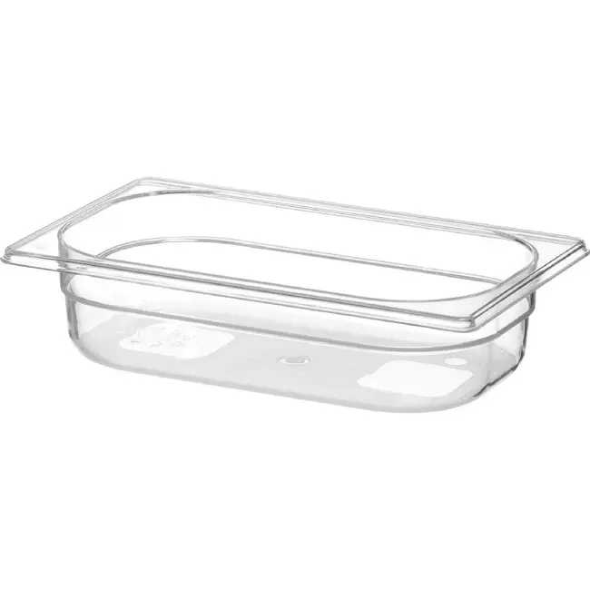 HENDI GN 1/4 container COOL – GN 1/4 – 1,7L – Transparant – 265x163x(H)65mm