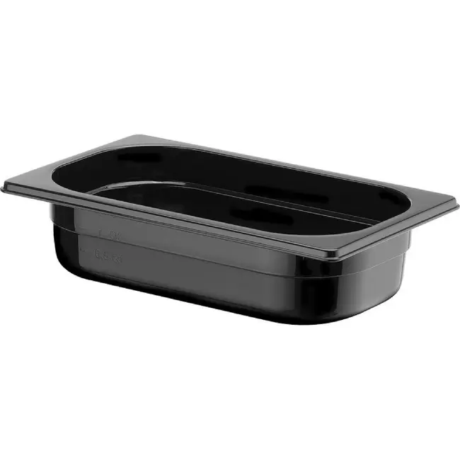 HENDI GN 1/4 container COOL – GN 1/4 – 1,7L – Zwart – 265x163x(H)65mm