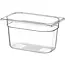 HENDI GN 1/4 container COOL – GN 1/4 – 4,8L – Transparant – 265x163x(H)200mm