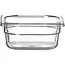 HENDI GN 1/6 container COOL – GN 1/6 – 1L – Transparant – 176x162x(H)65mm