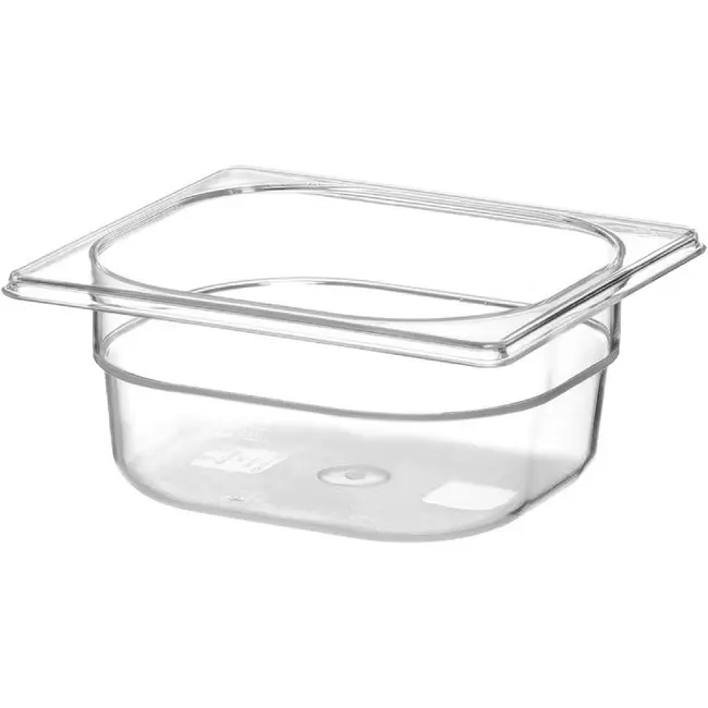 HENDI GN 1/6 container COOL – GN 1/6 – 1L – Transparant – 176x162x(H)65mm