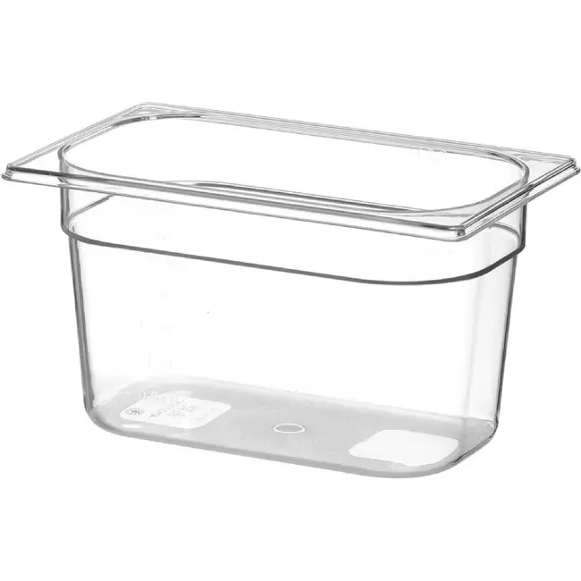 HENDI GN 1/4 container COOL – GN 1/4 – 3,8L – Transparant – 265x163x(H)150mm