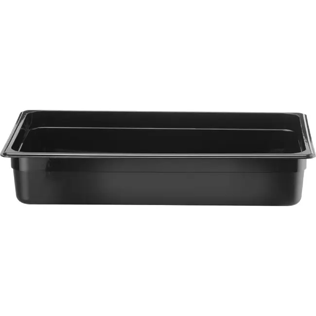 HENDI GN 1/1 container – Kitchen Line – GN 1/1 – 12L – Zwart – 530x325x(H)100mm