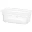 HENDI Deksel voor GN containers – Kitchen Line – GN 1/4 – Transparant – 265x162mm