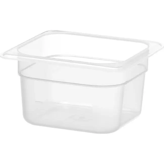 HENDI GN 1/6 container – Kitchen Line – GN 1/6 – 1,4L – Transparant – 175x160x(H)100mm