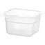 HENDI GN 1/6 container – Kitchen Line – GN 1/6 – 1,4L – Transparant – 175x160x(H)100mm