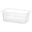 HENDI GN 1/4 container – Kitchen Line – GN 1/4 – 2,4L – Transparant – 265x160x(H)100mm
