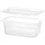 HENDI GN 1/4 container – Kitchen Line – GN 1/4 – 2,4L – Transparant – 265x160x(H)100mm