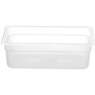 HENDI GN 1/2 container – Kitchen Line – GN 1/2 – 5,7L – Transparant – 325x265x(H)100mm