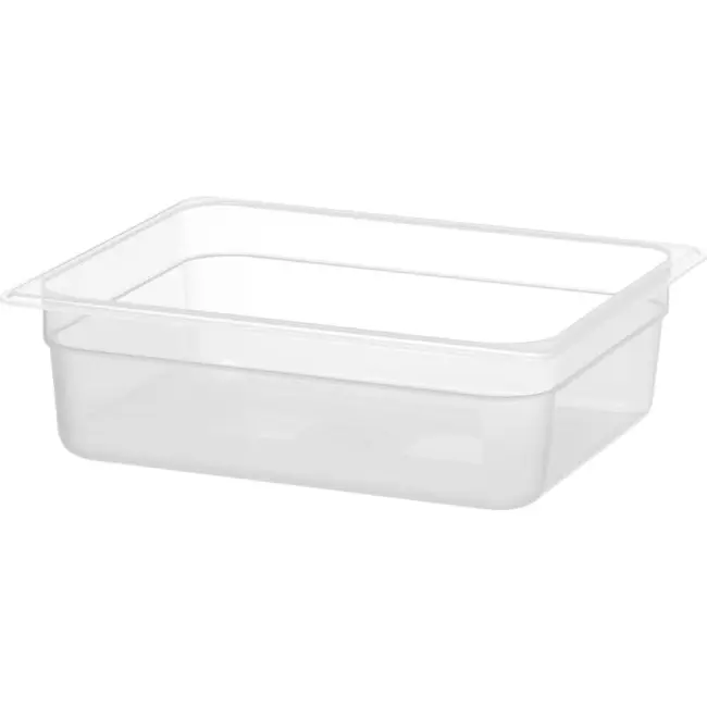 HENDI GN 1/2 container – Kitchen Line – GN 1/2 – 5,7L – Transparant – 325x265x(H)100mm