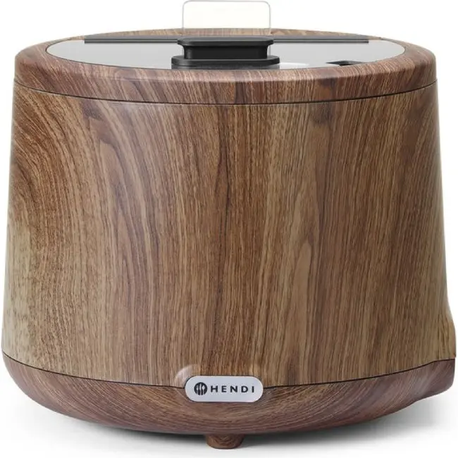HENDI Soepketel UNIQ – designed by Robert Bronwasser – Hout – 230V/500W – Ø 365x(H)325mm