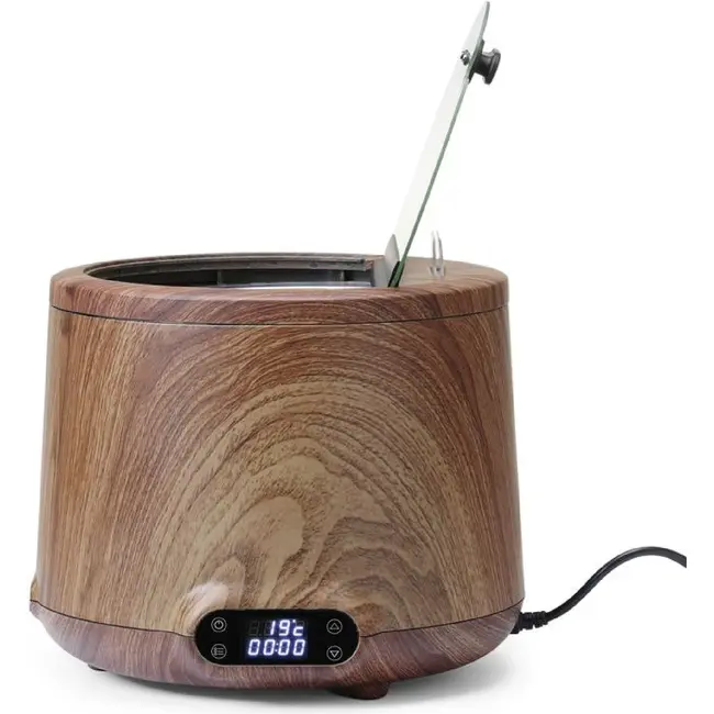 HENDI Soepketel UNIQ – designed by Robert Bronwasser – Hout – 230V/500W – Ø 365x(H)325mm