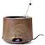 HENDI Soepketel UNIQ – designed by Robert Bronwasser – Hout – 230V/500W – Ø 365x(H)325mm