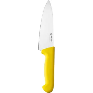 HENDI Koksmes – 160 mm – HACCP – Profi Line – Geel – (L)293mm