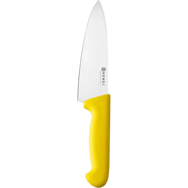 HENDI Koksmes – 160 mm – HACCP – Profi Line – Geel – (L)293mm