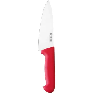 HENDI Koksmes – 160 mm – HACCP – Profi Line – Rood – (L)293mm